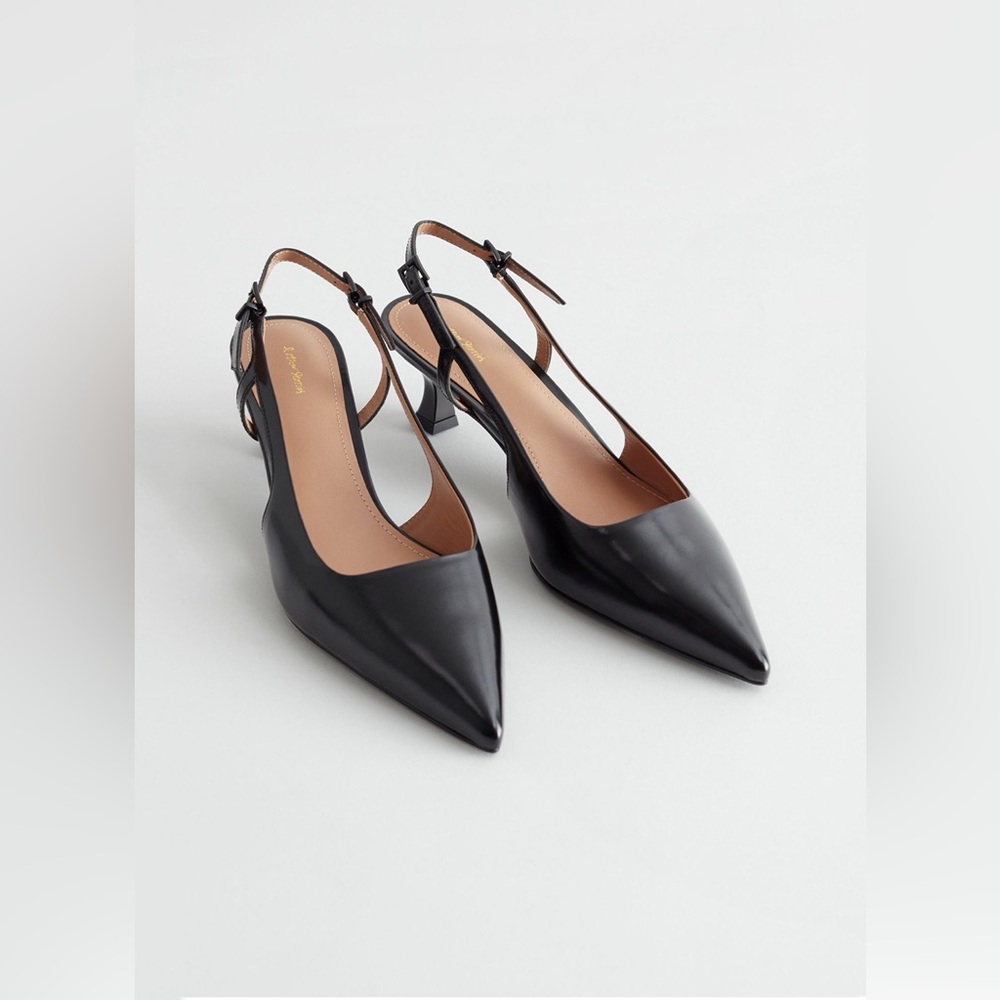 Slingback Leather Pumps from & Other Stories